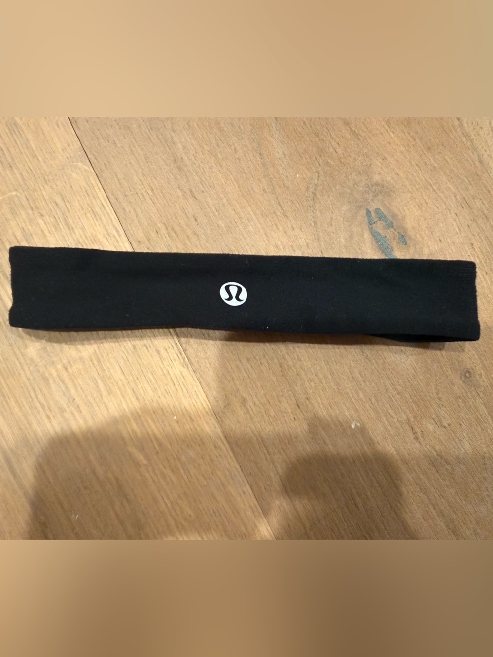 lululemon athletica Black Logo Headband